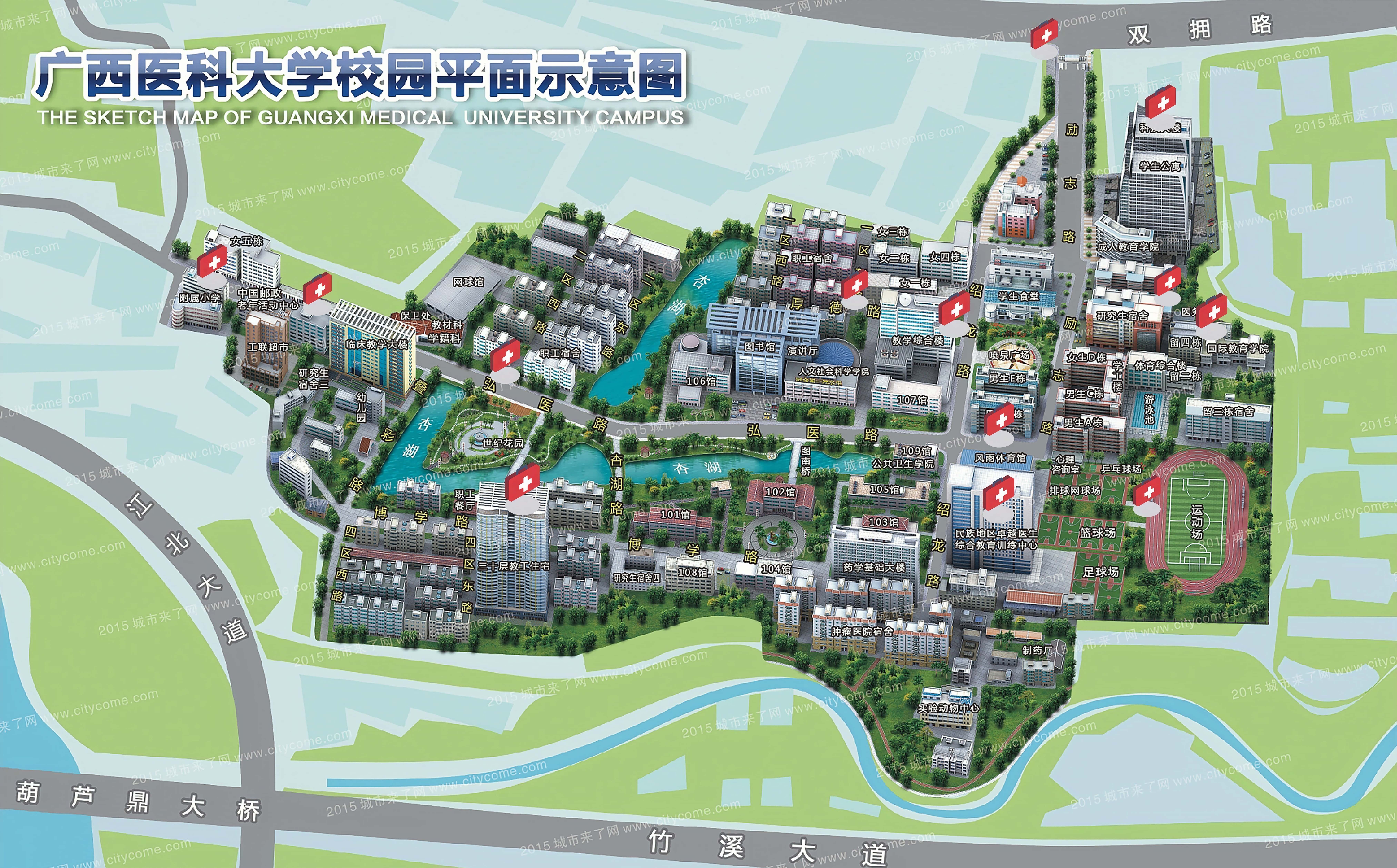 校本部aed地图